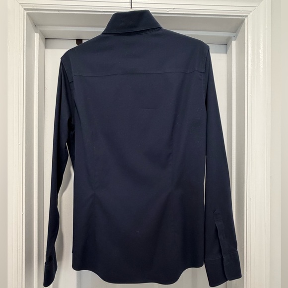 Brooks Brothers Navy Button-Down Tailored Shirt, Size 10 - Picture 3 of 4